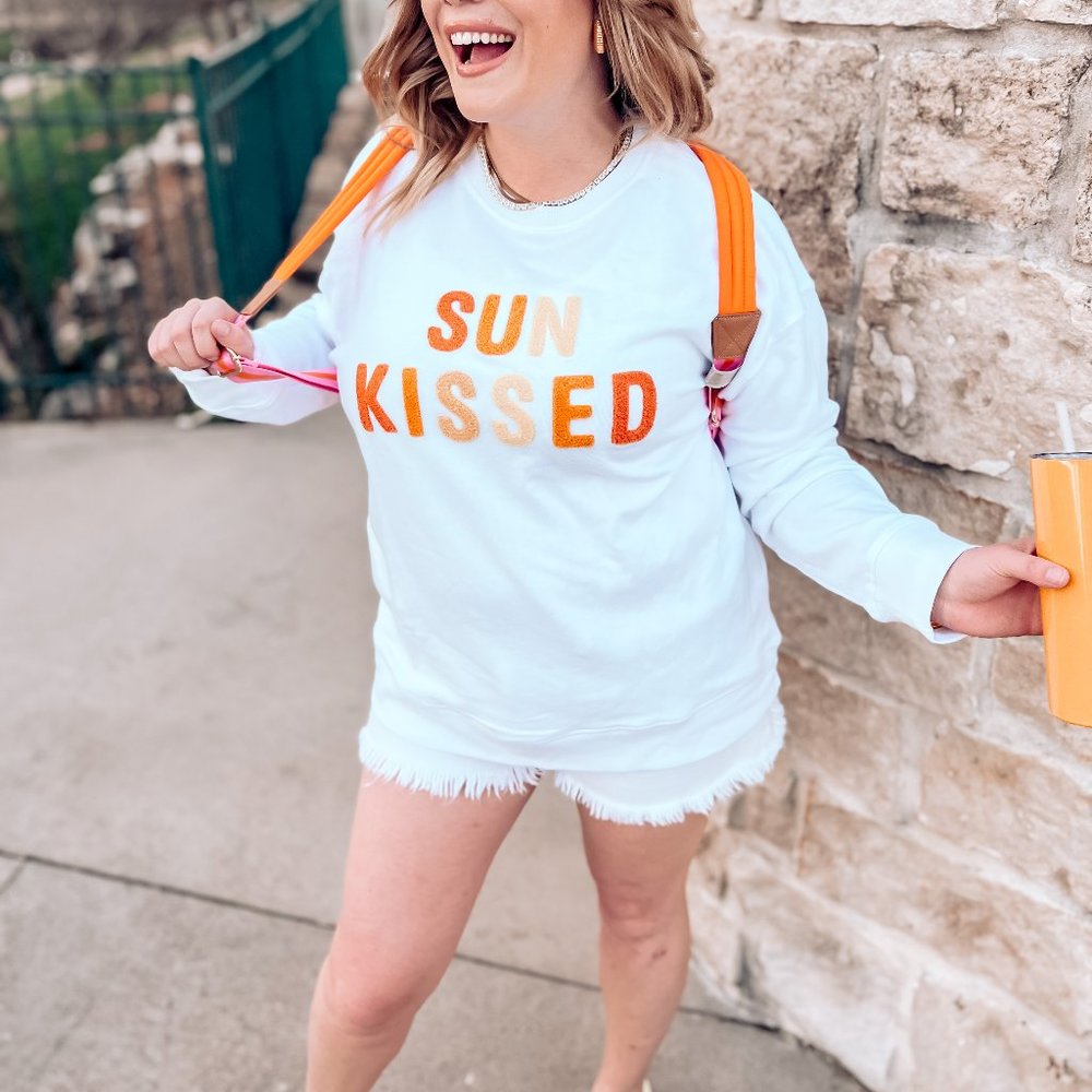 Sun Kissed Patch Sweatshirt